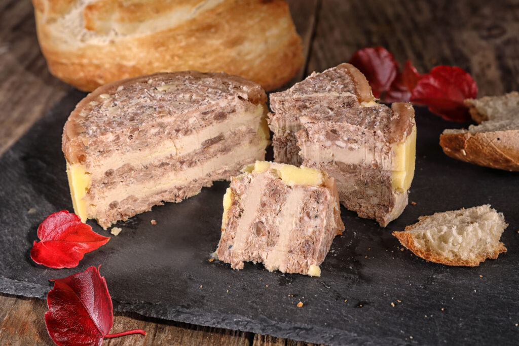 foie gras nicole roche millefeuille de pintade Charles