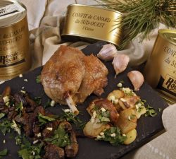 foie gras nicole roche confit de canard
